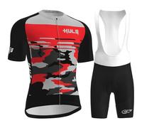 Maillot De Cyclisme Pour Hommes, Combinaison De Triathlon Rembourrée 9D, Respirante Et À Séchage Rapide - Body Une Pièce À Manches Courtes Pour L'entraînement À Vélo (Color-07-A,XXL)