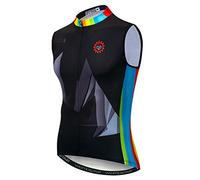 Maillot de cyclisme sans manches pour homme S-3XL réfléchissant 3 poches, CD5521, XL
