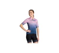 Maillot de cycliste demi-bras à manches courtes Kilpi RITAEL-W pour femme - Rose - Vélo sur route - Respirant 40