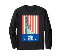 Maillot de Fan de Football 2026 USA 2026 Statue de la Liberté Manche Longue