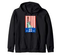 Maillot de Fan de Football 2026 USA 2026 Statue de la Liberté Sweat à Capuche