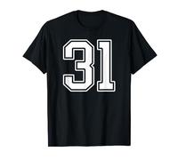 Maillot de fan joueur numéro 31 #31 pour hommes, femmes, enfants T-Shirt