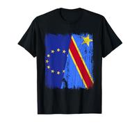 Maillot de fierté congolaise de l'Union européenne Congo T-Shirt