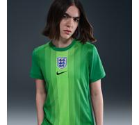 Maillot de foot à manches courtes replica Nike Dri-FIT Angleterre 2025/26 Stadium Gardien de but pour femme Lucky Green/Green Strike/Noir L (FR 46-48)