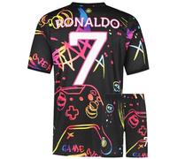 Maillot de Foot Al-NASSR - Kit de Football - Enfants et Adultes - Ensemble Foot - 128