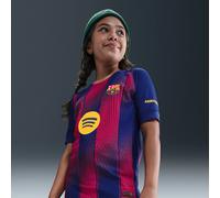 Maillot de foot Authentic Nike Dri-FIT ADV FC Barcelona 2025/26 Match Domicile pour ado Deep Royal Blue/Deep Royal Blue/Noble Red/Midwest Gold XL