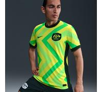 Maillot de foot authentique Nike Dri-FIT ADV Australie 2025/26 Match Domicile pour homme Light Voltage Yellow II/Pro Green/Pro Green/Pro Green XL