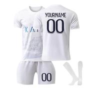 Maillot de Foot Convienne Garçon et Homme, Al NASSR Maillot Football Personnalisé Comprend Maillots Short et Chaussettes Set