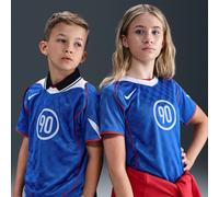 Maillot de foot Dri-FIT Nike Total 90 pour ado Game Royal/Blanc/Sport Red/Blanc XS