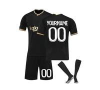 Maillot De Foot Enfant Personnalisés Maillots De Joueur De Football GarçOn,Maillots Et Ensembles Et Enfants Nom Et NuméRo Personnalisés, éQuipement Football T-Shirt Et Short Chaussettes