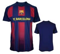 Maillot de foot FC Barcelone Saison 2025/26. Réplique Stade Officiel pour Adulte, Garçon et Enfant, Bleu et grenat, XL
