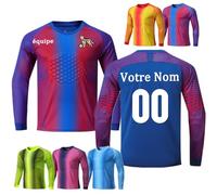 Maillot de Foot Gardien Adulte Enfant Personnalisé Equipement Gardien Foot Personnalisable avec Le Logo de l'équipe/Sponsor de Numéro de Nom