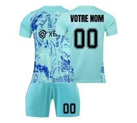 Maillot de Foot Personnalisé avec Nom et Numéro - Ensemble et Tenue pour Enfant et Adulte