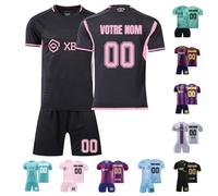 Maillot de Foot Personnalisé avec Nom et Numéro - Ensemble et Tenue pour Enfant et Adulte