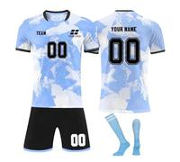 Maillot de Foot Personnalisé,Concevez Un Maillot de Football avec Votre Propre nom, numéro, Logo,Maillot de Football vêtements pour garçons Adultes 25/26 Saison Nouveau Costume