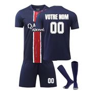 Maillot de Foot Personnalisé Enfant et Adultes avec Nom Numéro de L'équipe, 2025 Maillot de Foot Enfant Ensemble Garçon Vêtements de Football