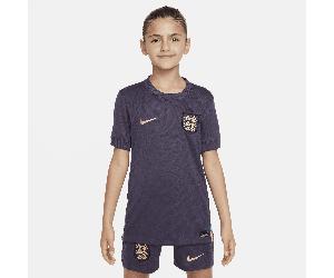 Maillot de foot replica Nike Dri-FIT Angleterre (Équipe masculine) 2024/25 Stadium Extérieur pour ado Dark Raisin/Sesame S