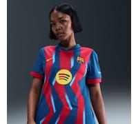 Maillot de foot Replica Nike Dri-FIT FC Barcelona 2025/26 Stadium 4e tenue pour femme Gym Blue/Gym Blue/Salsa Red/Opti Yellow XS (FR 34-36)