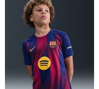 Nike Enfant FCB Dri-FIT Jersey SS Stadium Home, Deep Royal Blue/Midwest Gold, 140/152