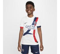 Maillot de foot Replica Nike Dri-FIT Paris Saint-Germain 2024/25 Stadium Extérieur pour ado Blanc/Midnight Navy/University Red/Midnight Navy S
