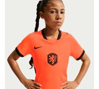 Nike Pays-Bas Enfants 12/13 Ans - Netherlands National Team Football Jersey - WM 2026 Euro Fan Jersey NK Dri-FIT Stadium Home Maillot, Hyper Crimson/Black