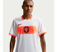 Nike Pays-Bas Homme M - Netherlands National Team Football Jersey - WM 2026 Euro Fan Jersey NK Dri-FIT Stadium Away Maillot, White/Hyper Crimson/Black
