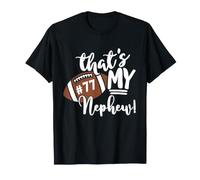 Maillot de Football 77 avec Inscription « That's My Nephew » T-Shirt