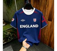 Maillot de football à manches courtes avec patchwork blocs de couleurs pour hommes L,M,S,XL,XS,XXLÉtoffe