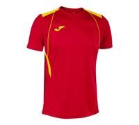 Maillot Enfant - Joma - Championship Vii - Rouge/Jaune - 11/12 Ans - Manches Courtes Multicolore