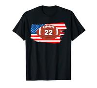 Maillot de football américain numéro 22 T-Shirt