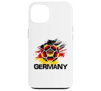 Maillot de Football avec Drapeau de l'Allemagne Coque pour iPhone 13