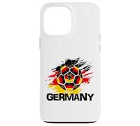 Maillot de Football avec Drapeau de l'Allemagne Coque pour iPhone 13 Pro Max