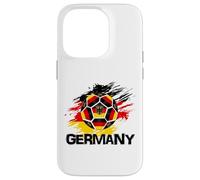 Maillot de Football avec Drapeau de l'Allemagne Coque pour iPhone 14 Pro