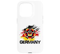 Maillot de Football avec Drapeau de l'Allemagne Coque pour iPhone 15 Pro