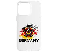 Maillot de Football avec Drapeau de l'Allemagne Coque pour iPhone 15 Pro Max