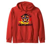 Maillot de Football avec Drapeau de l'Allemagne Sweat à Capuche