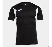 Maillot De Football - Joma - Winner Iii - Manches Courtes - Respirant - Noir/Blanc Multicolore
