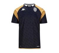 Maillot de football - KAPPA - AS Monaco - Homme - Ajusté - 100% polyester - Manches courtes L