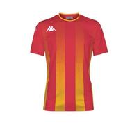Maillot de football Kappa Bugo - rouge/jaune - taille 2XL - homme M