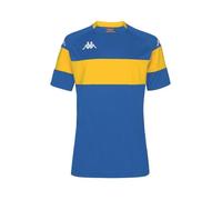 Maillot de football Kappa Dareto - Bleu saphir/jaune - Taille 4XL - Homme S