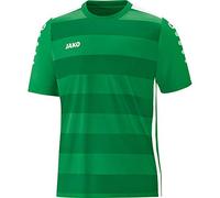 Maillot de Football Manches Courtes pour Enfant, Taille 128, Vert Sport/Blanc