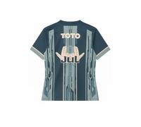 Maillot de Football Marseille x Jul - “C’est Marseille Bébé” - Flocage Toto - Édition Spéciale 2025 - Tissu Polyester Respirant (FR/ES, Alpha/Lettres, L, Taille Normale, Taille Normale)