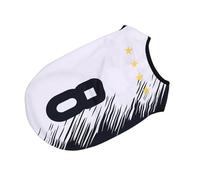 Maillot de Football pour Chien de la Coupe du Monde - Maillot de Football pour Chien Angleterre Argentine Brésil Mexique Style, Gilet Respirant et Frais pour Chiot Chat, S-3XL