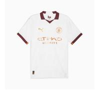 Maillot de football - Puma - Manchester City 23-24 - Blanc - Manches courtes - Respirant S