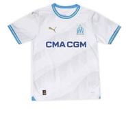 Maillot de Football - PUMA - Réplica Domicile OM - Homme - Blanc