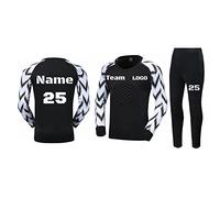 Maillot de Gardien de But de Football Hauts et Pantalons de Gardien de But de Football personnalisés avec Logo de léquipe de numéro de nom pour Enfants Adultes