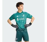 Adidas Maillot de gardien Liverpool FC 26/27 domicile manches courtes Vert L Homme