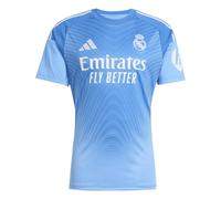 Adidas Real Madrid 25/26 Goalkeeper Home Short Sleeve T-shirt Bleu M Homme