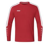 JAKO - Maillot De Gardien Power (Manches Longues), Mixte Enfant, Rouge, 128