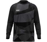 JAKO Maillot de gardien de but River Unisexe gris foncé / noir / blanc Taille L